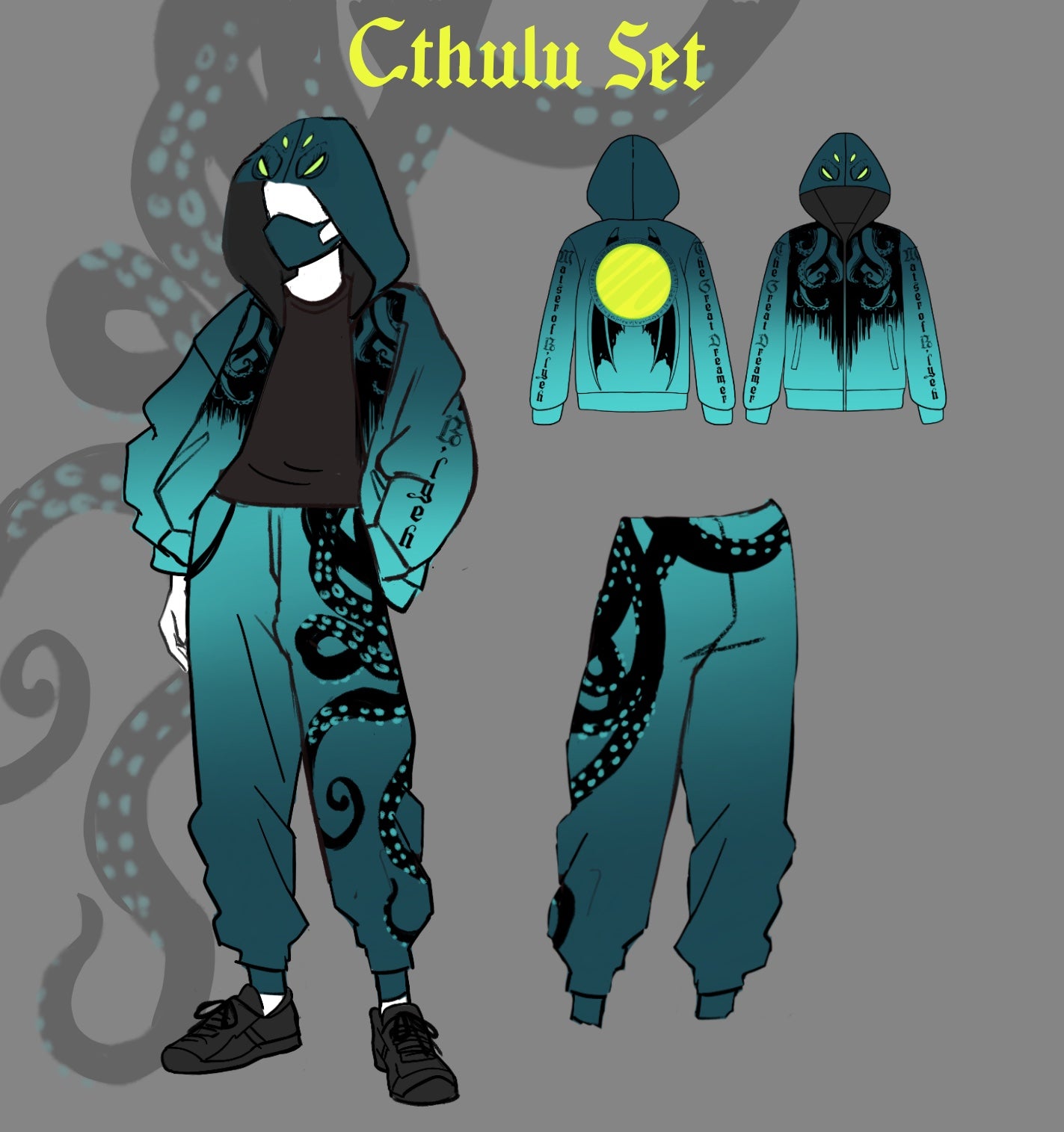 Cthulu Ita Jacket SET