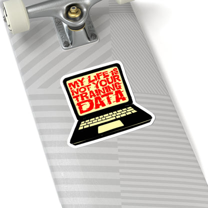 Training Data Sticker