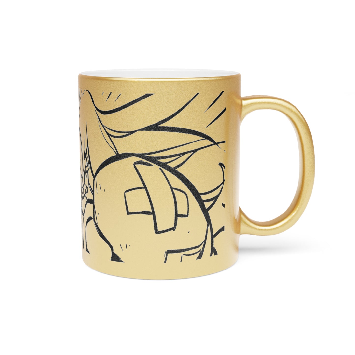 Bex Metallic Mug (Silver\Gold)