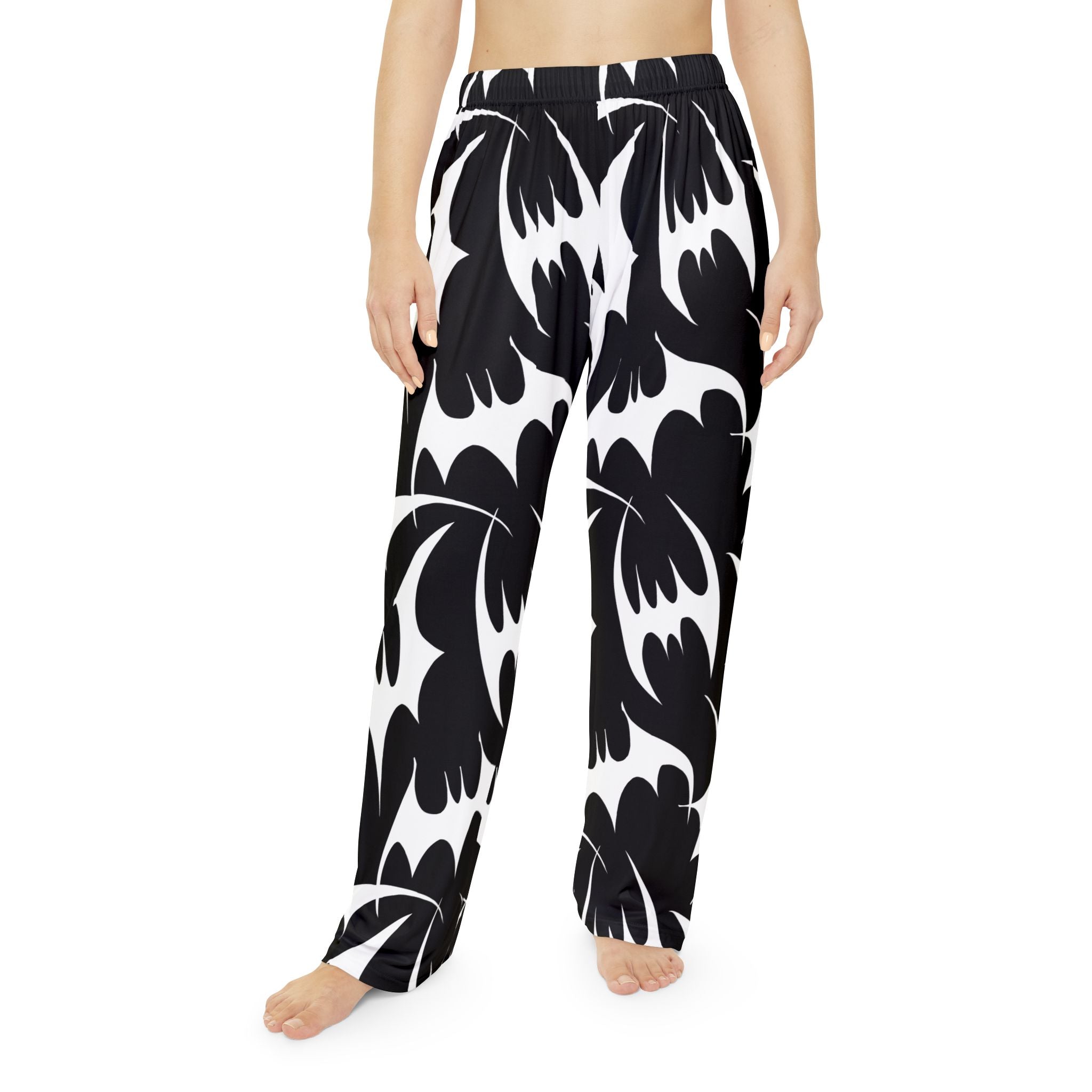 Bats Bats Bats Pajama Pants (Black)