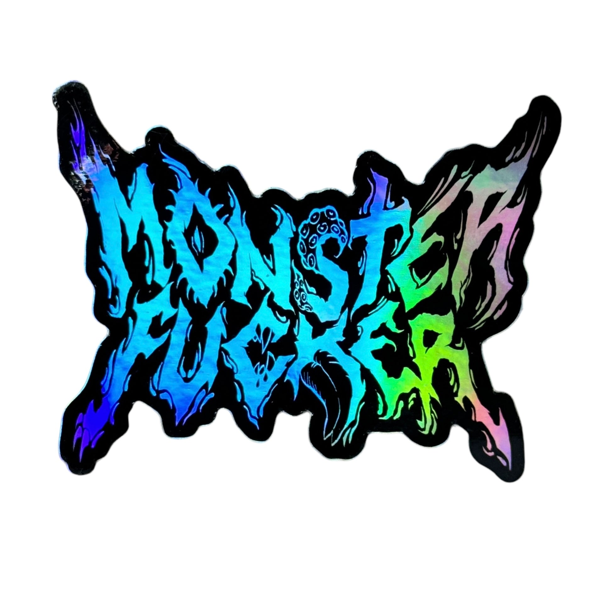 Monsterf*cker Holo sticker