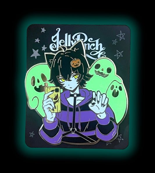 Takumi’s Halloween Pin (Glow in the Dark)