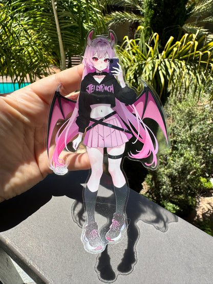 Succubae Selfie Sticker (Transparent)
