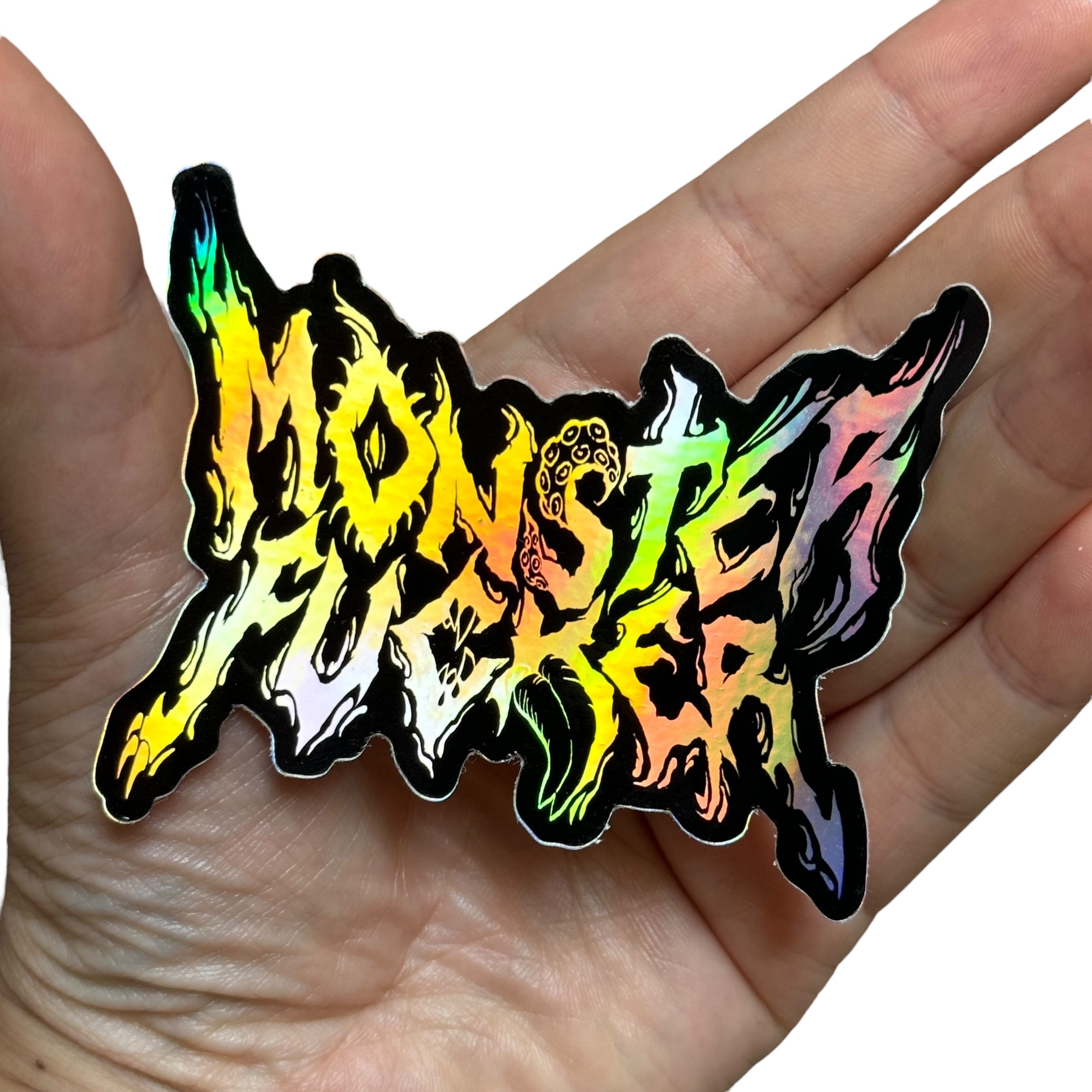 Monsterf*cker Holo sticker