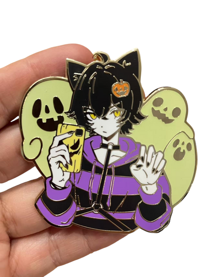 Takumi’s Halloween Pin (Glow in the Dark)