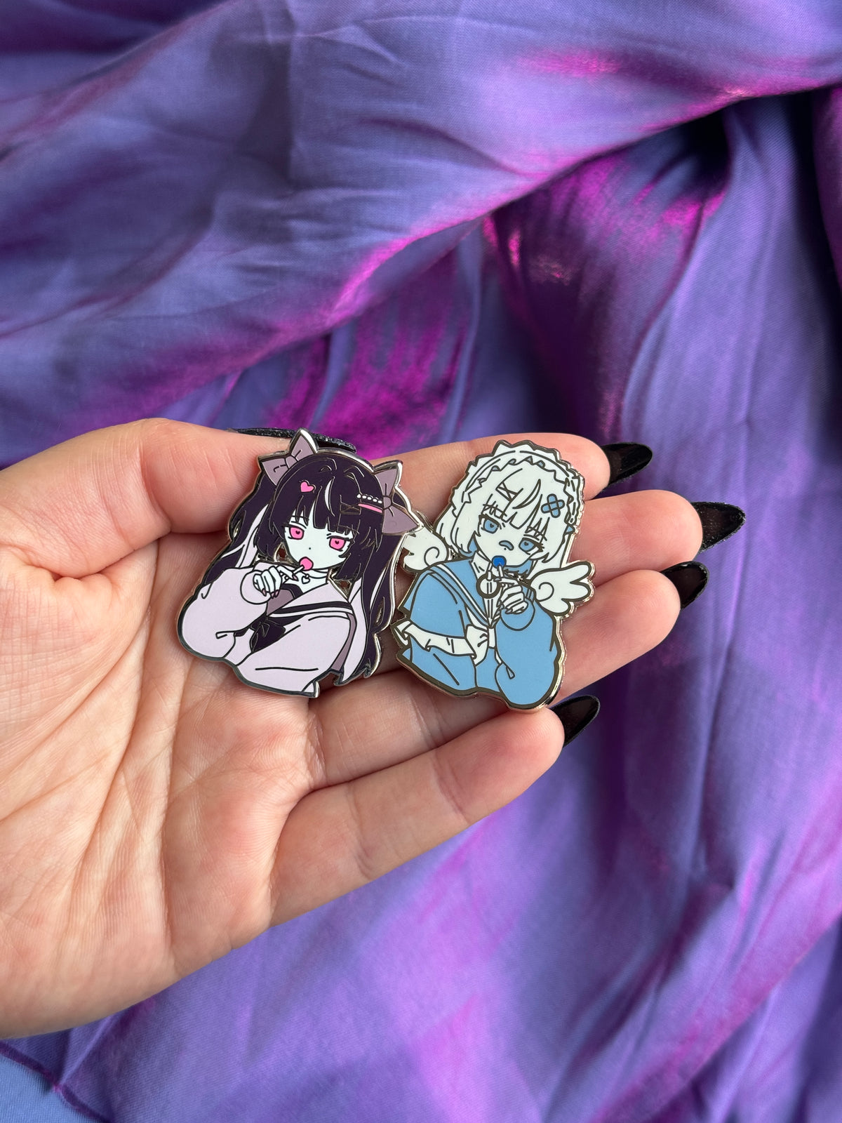 Harajuku Girl Pins