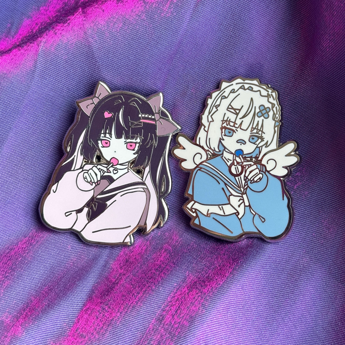 Harajuku Girl Pins