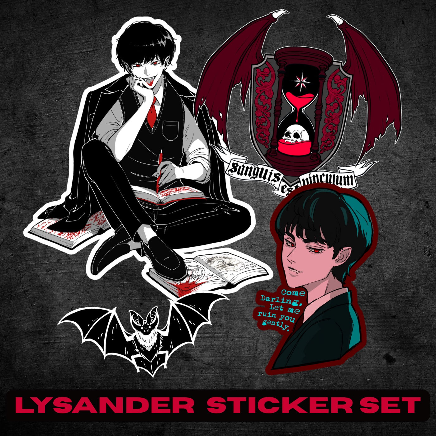 Lysander Sticker Set