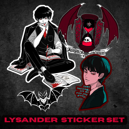 Lysander Sticker Set