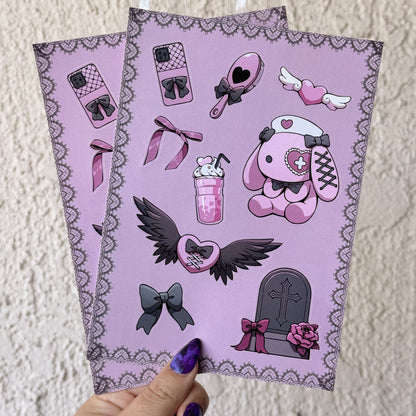Jirai kei / Tenshi Kaiwai Sticker Sheets