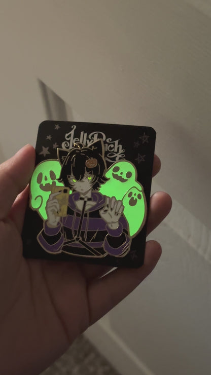 Takumi’s Halloween Pin (Glow in the Dark)