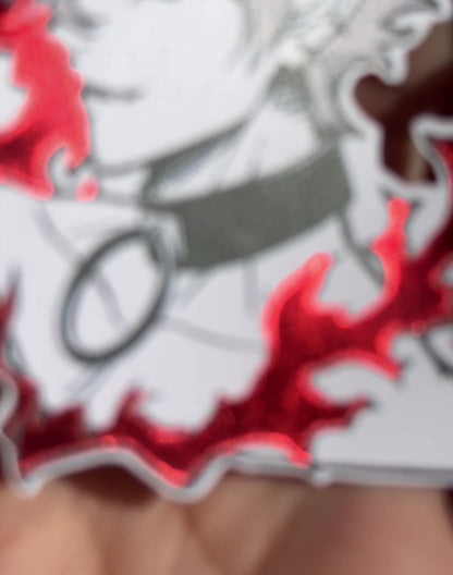 Doom Daddy Sticker (metallic)