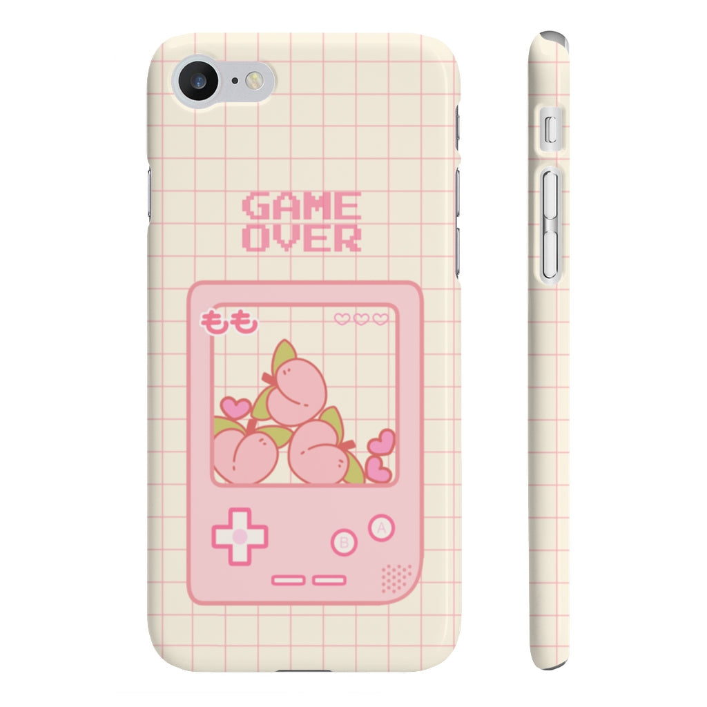 Game Over Peach Phone Case (samsung, iphone, huawei +100 more)