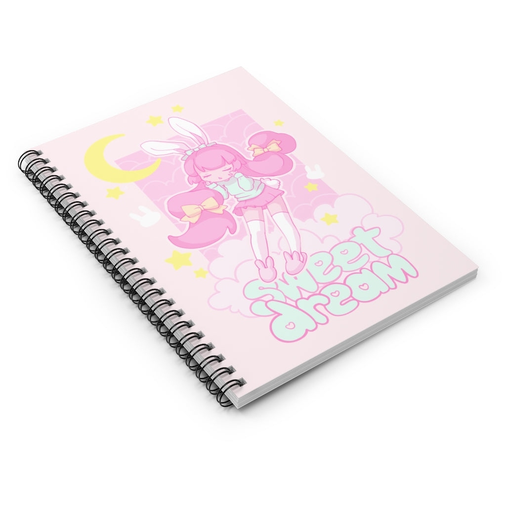 Sweet Dream Lined Spiral Notebook