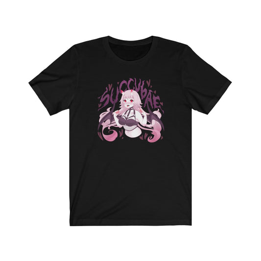 Succubae T-Shirt (Black) by fawnbomb