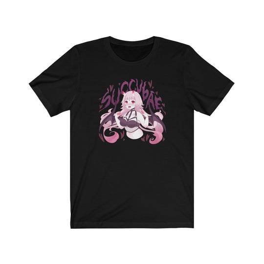 Succubae T-Shirt (Black) by fawnbomb