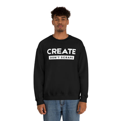 Create Don't Scrape Sweater