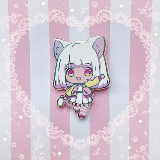 Mieko Enamel Pin 1.5 inch