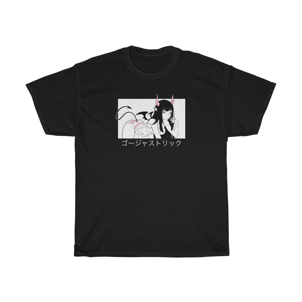 'GORGEOUS TRICK' T-Shirt (Black) by fawnbomb
