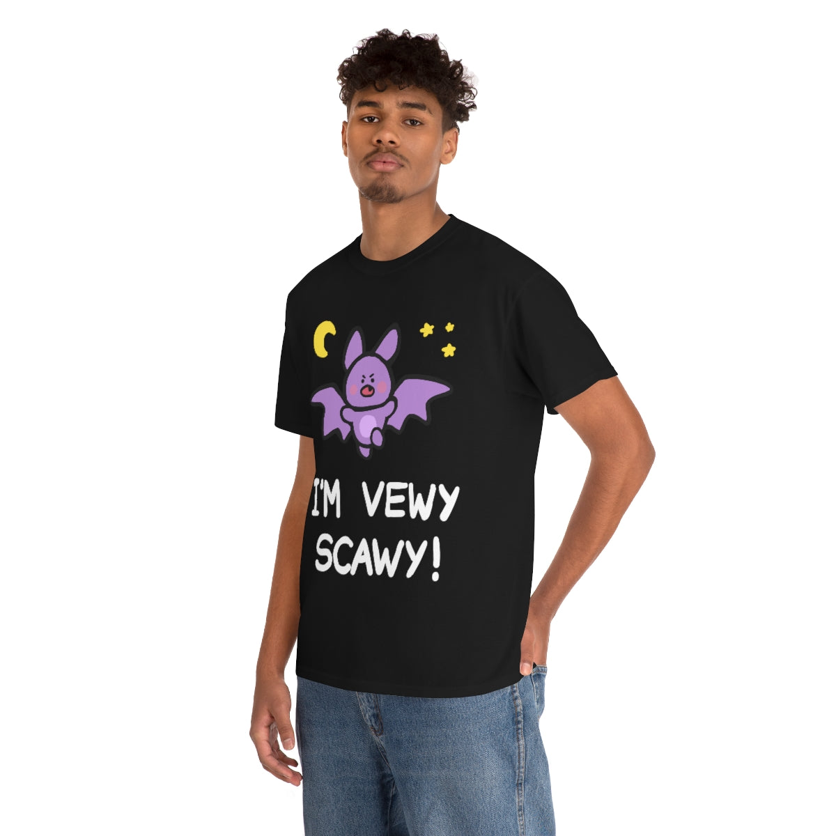 I'm Vewy Scawy Gummi Tee (Black)