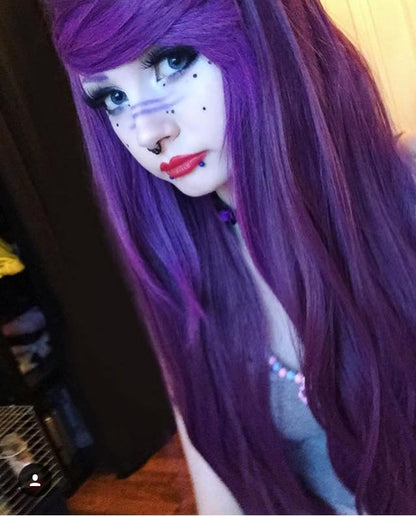 Grim Cherry Wig 75cm Heat Resistant - peachiieshop