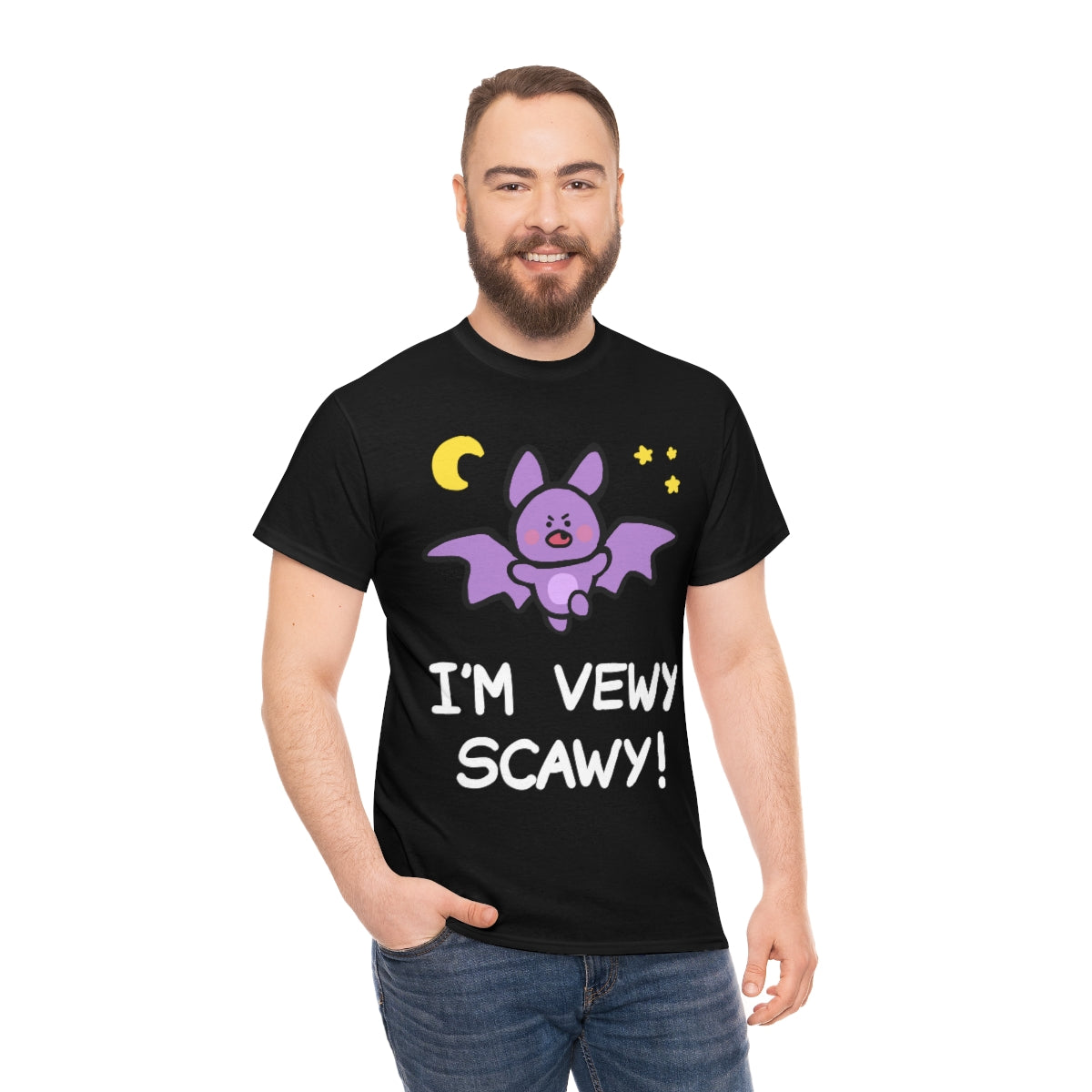 I'm Vewy Scawy Gummi Tee (Black)