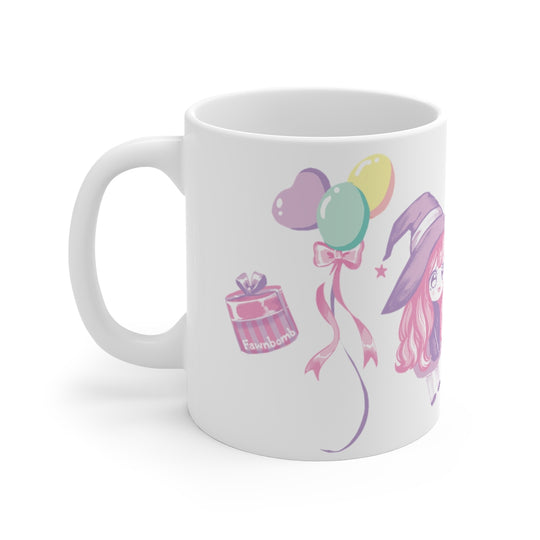 Baby Baphomet's Birthday Ceramic Mug