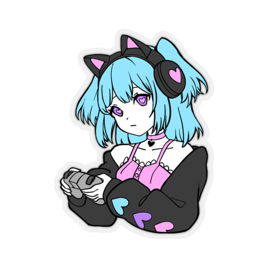 Gigi the Gamer Girl Sticker