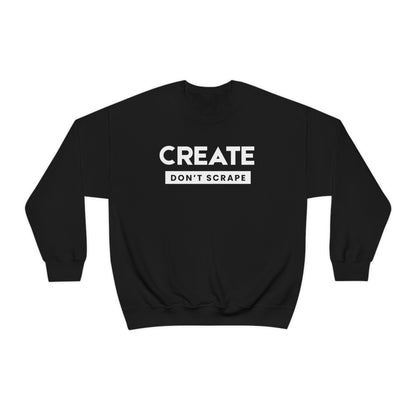 Create Don't Scrape Sweater