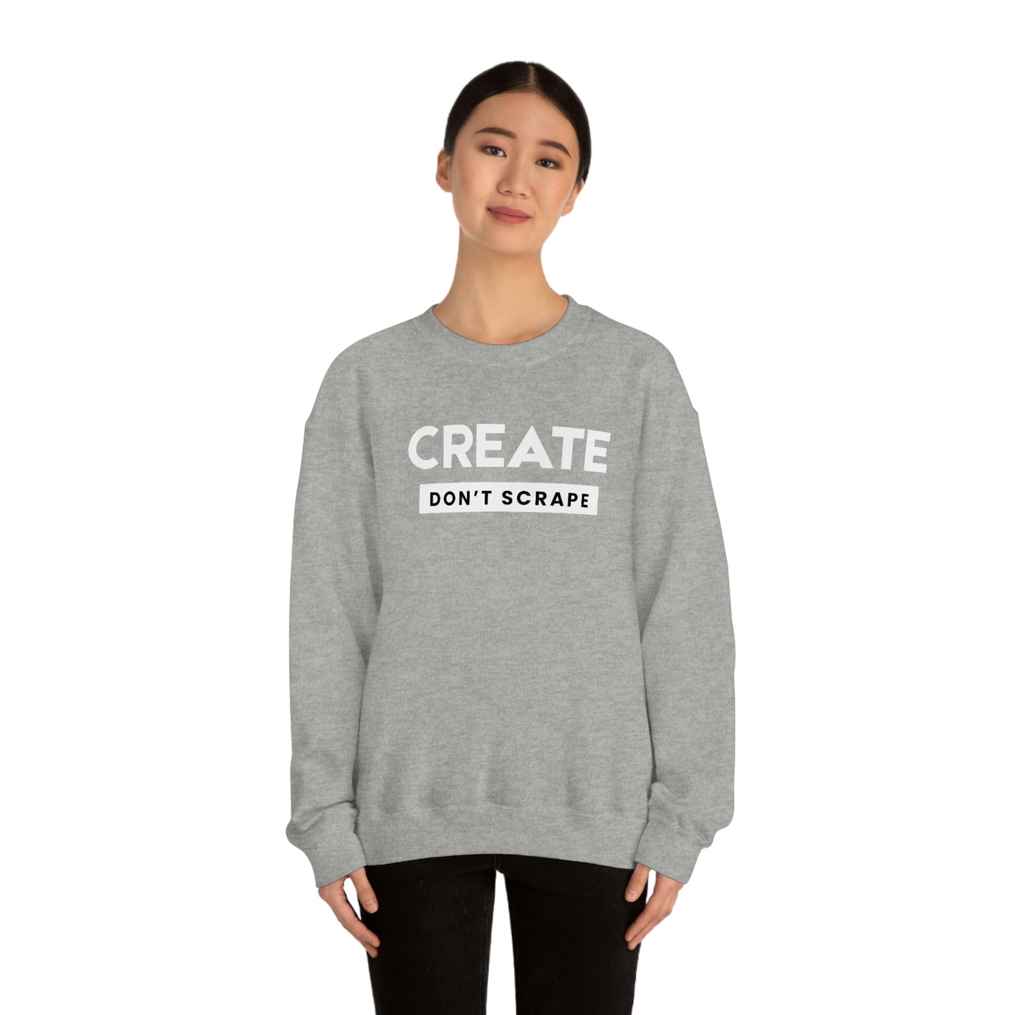 Create Don't Scrape Sweater