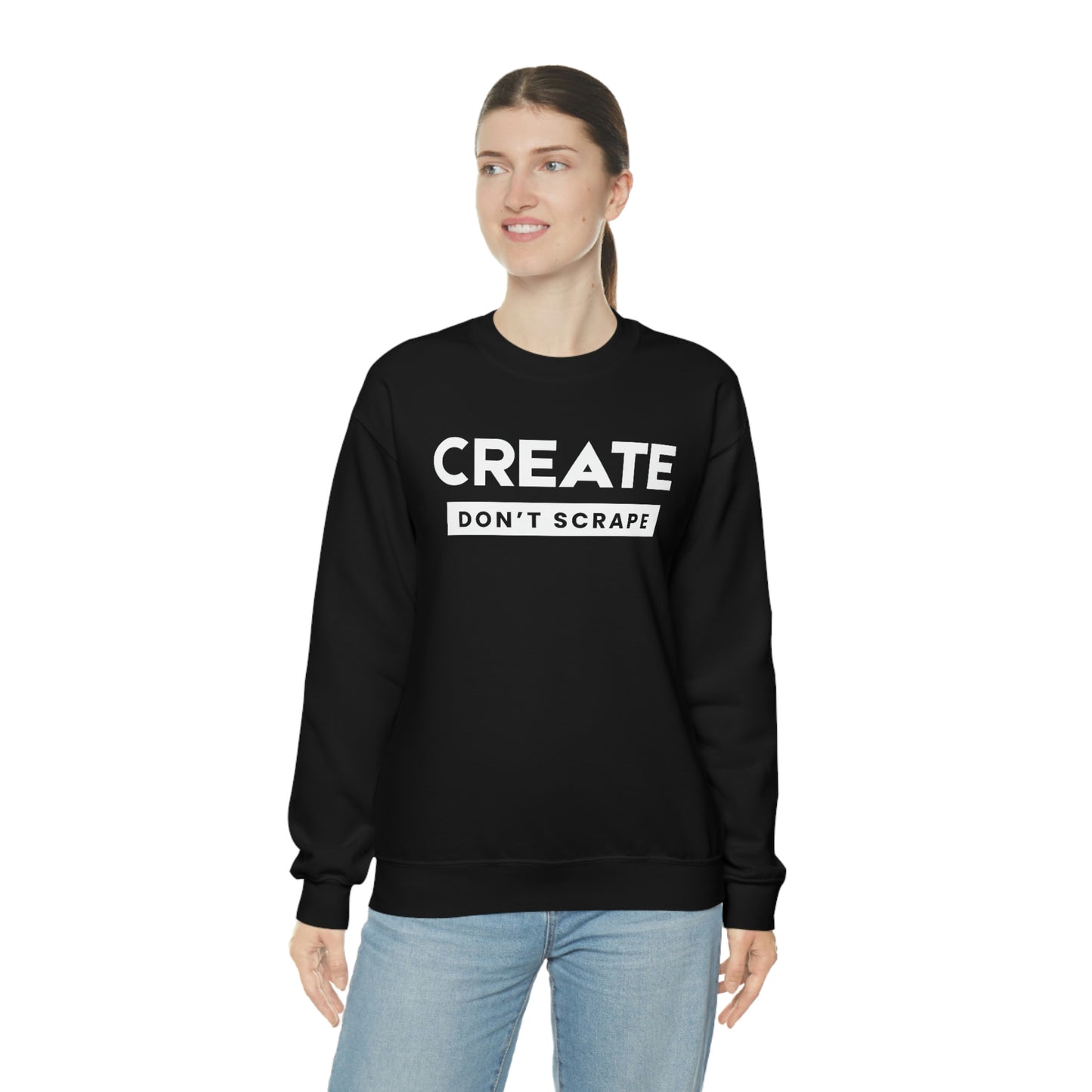 Create Don't Scrape Sweater