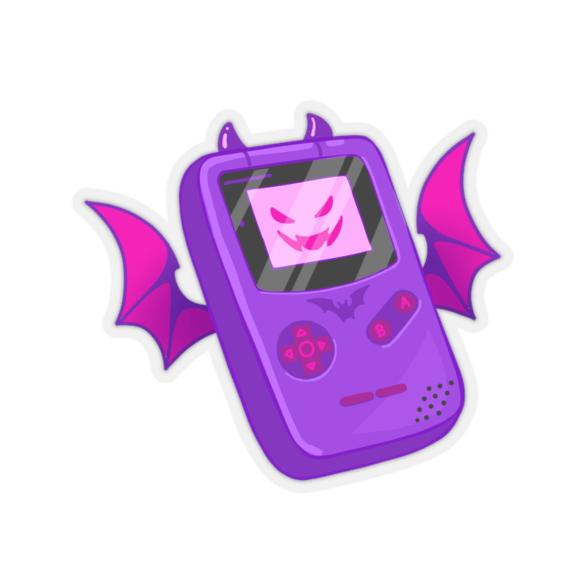 Demonic Gameboy Sticker