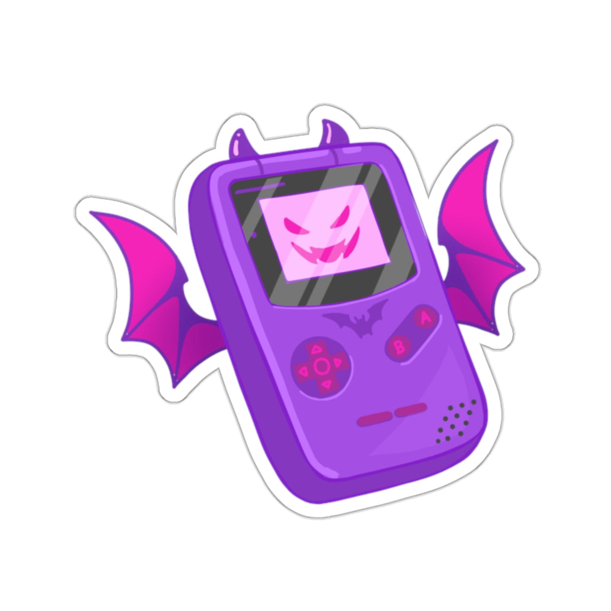 Demonic Gameboy Sticker