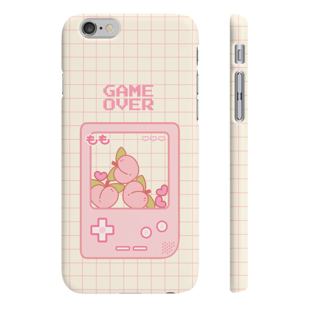 Game Over Peach Phone Case (samsung, iphone, huawei +100 more)