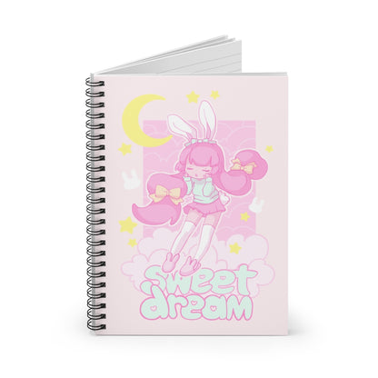 Sweet Dream Lined Spiral Notebook