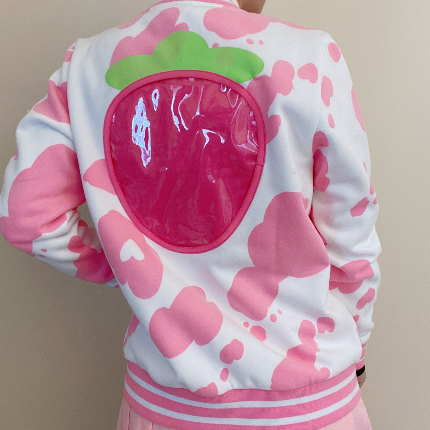 Strawberry Cow Ita Jacket