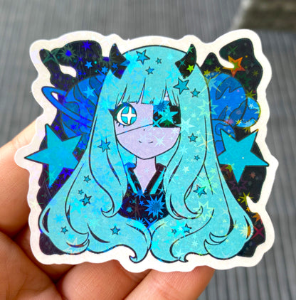 KRIA Holographic Sticker