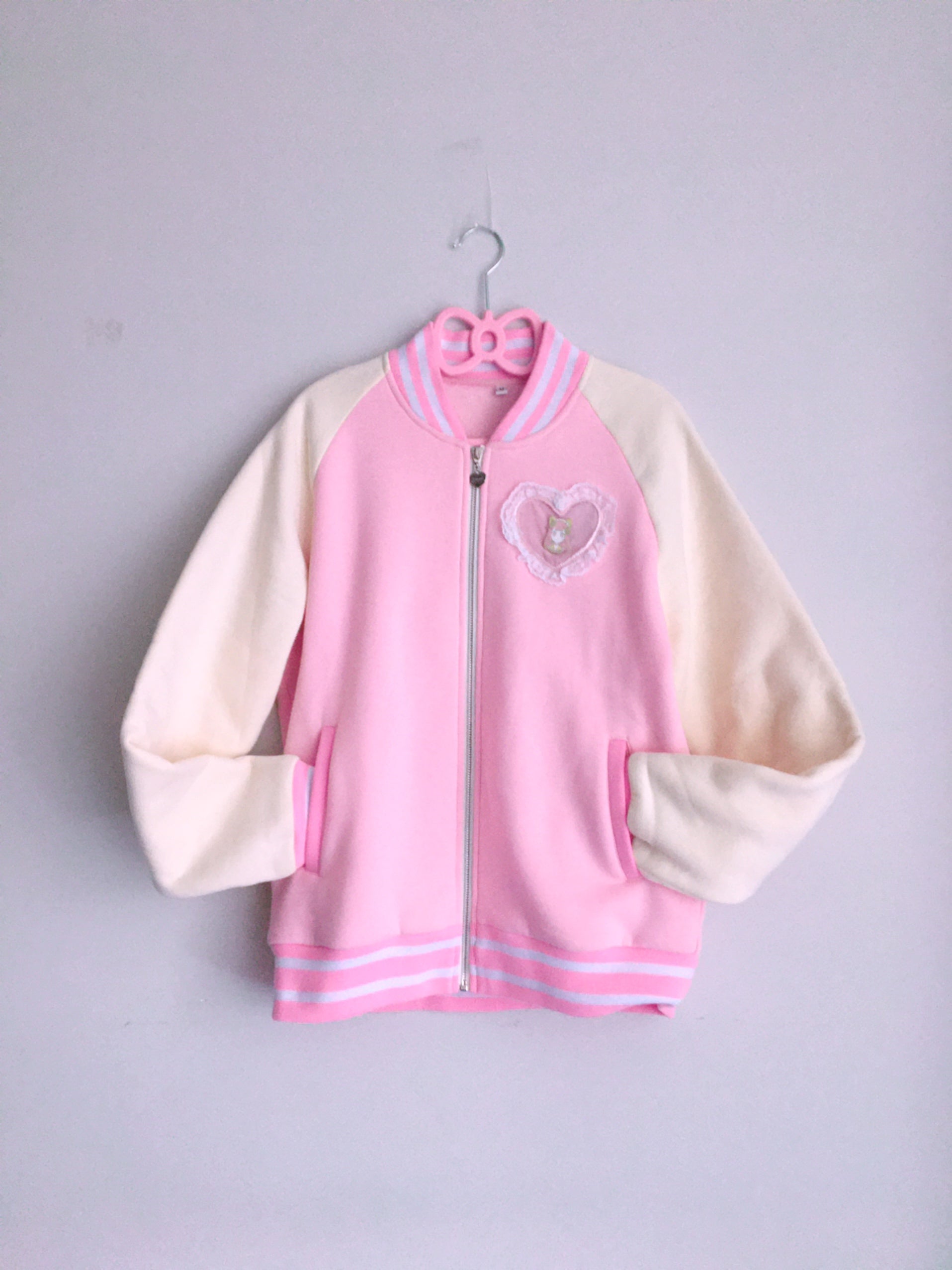 Pink Heart Ita Jacket