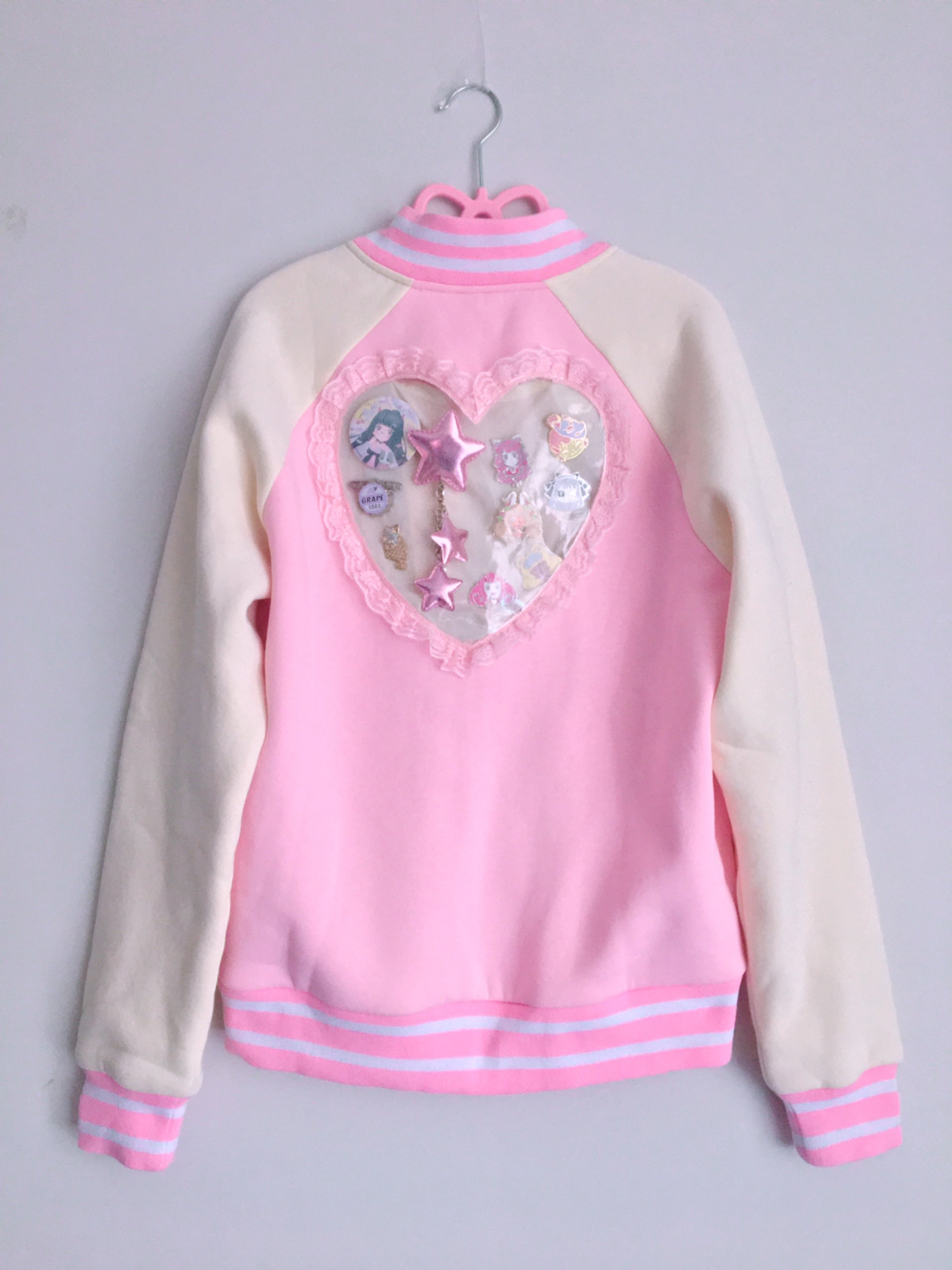 Pink Heart Ita Jacket