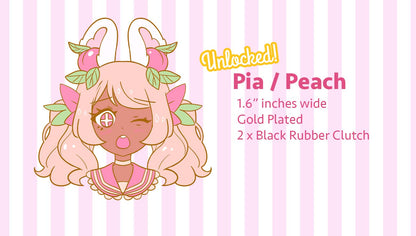 Fruity Cutie Hard Enamel Pins - peachiieshop