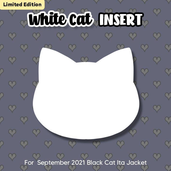 Black Cat Ita Jacket Insert - White