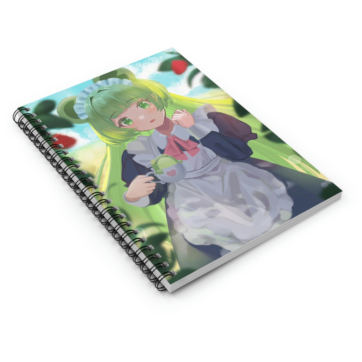 Kaeru Lined Spiral Notebook