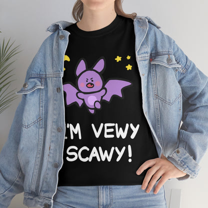 I'm Vewy Scawy Gummi Tee (Black)