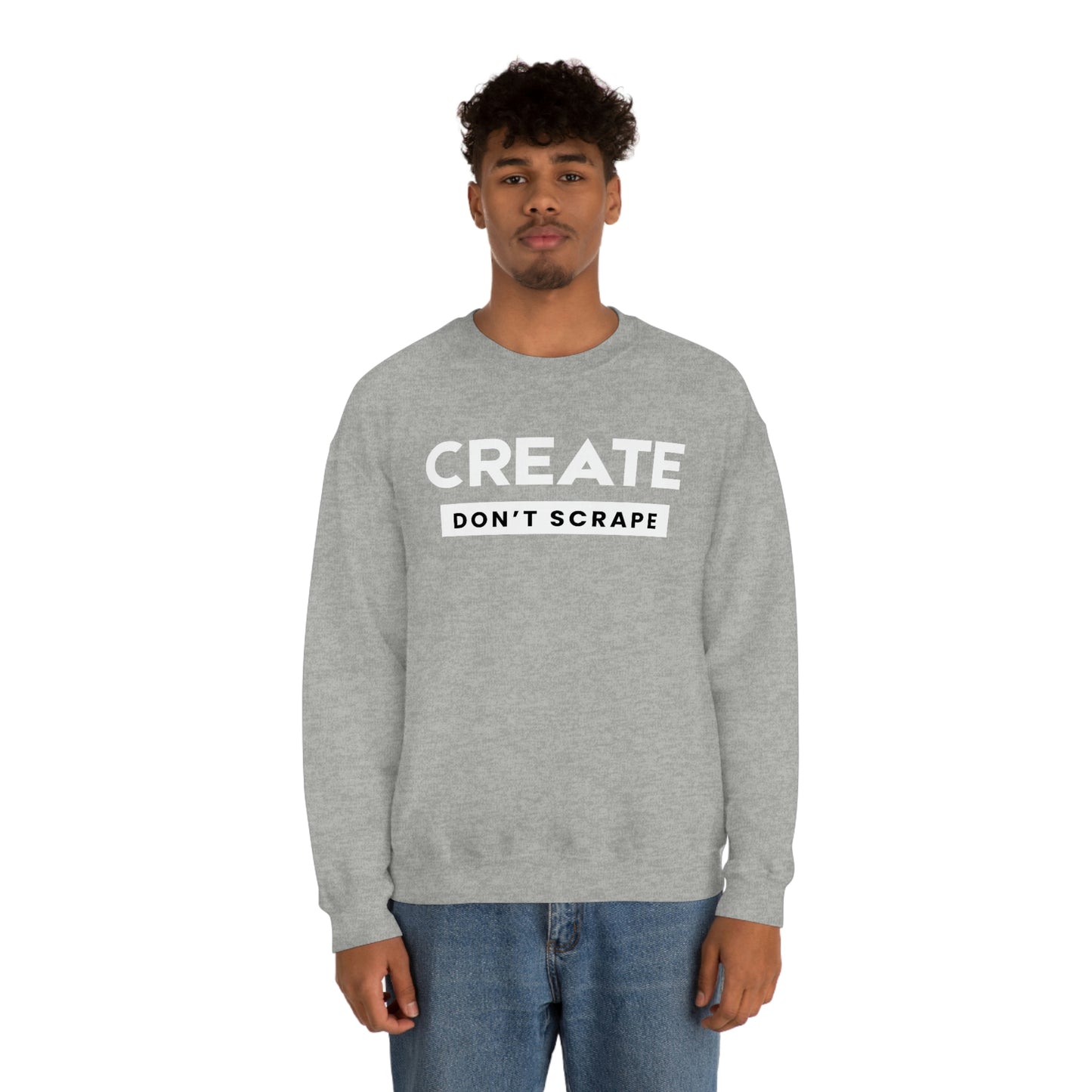 Create Don't Scrape Sweater