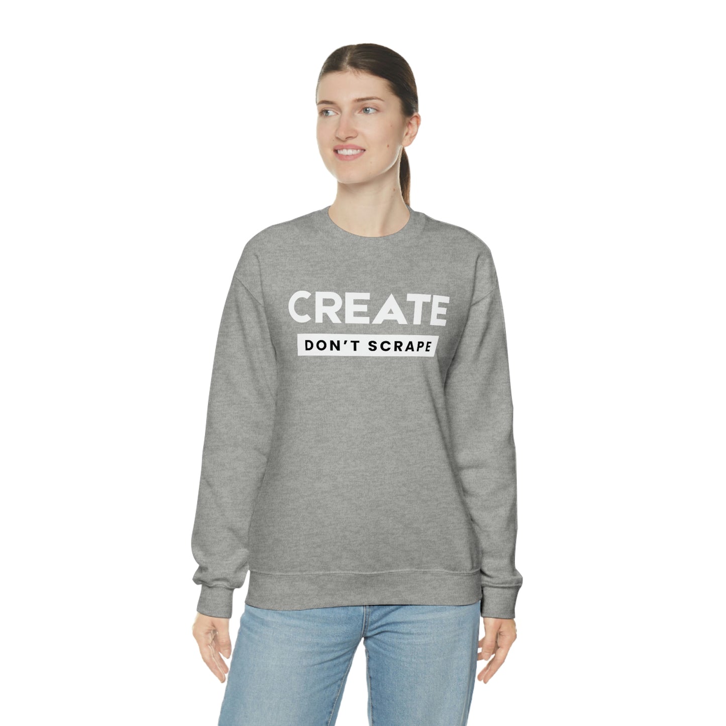 Create Don't Scrape Sweater