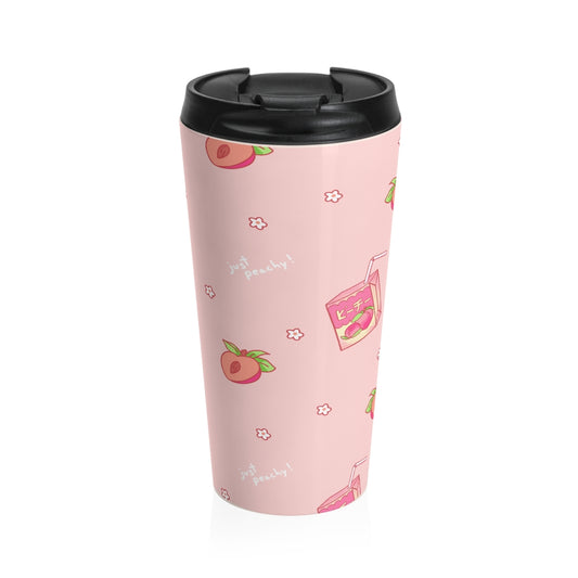 Just Peachy Travel Mug