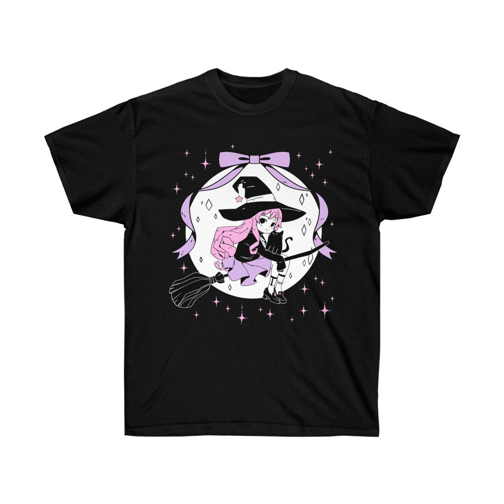 LILITH Witch T-Shirt (Black) by fawnbomb