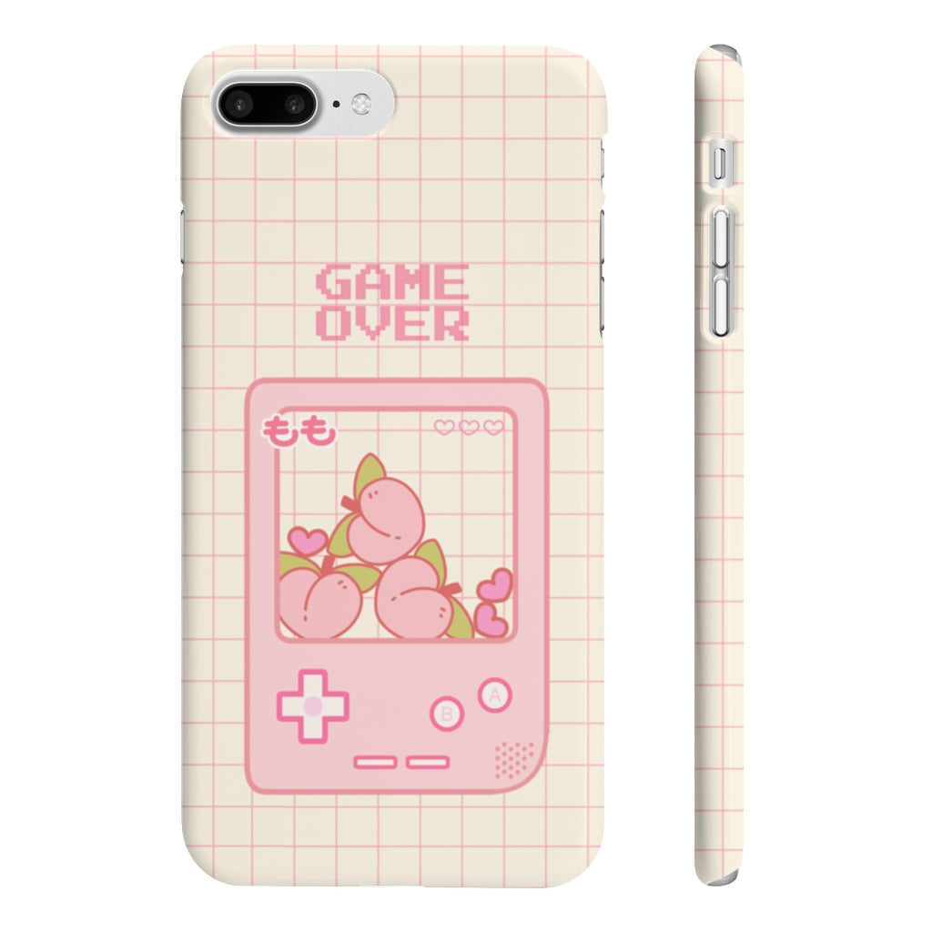 Game Over Peach Phone Case (samsung, iphone, huawei +100 more)