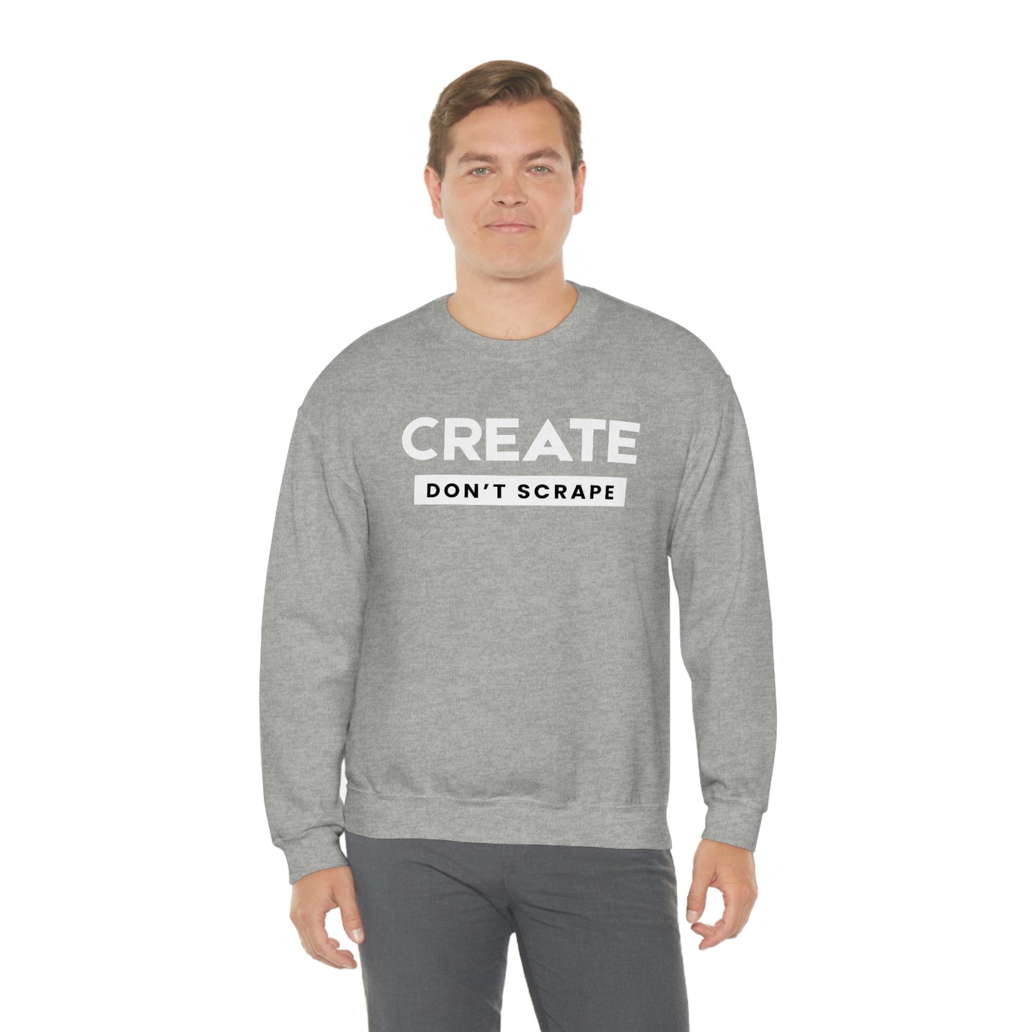 Create Don't Scrape Sweater