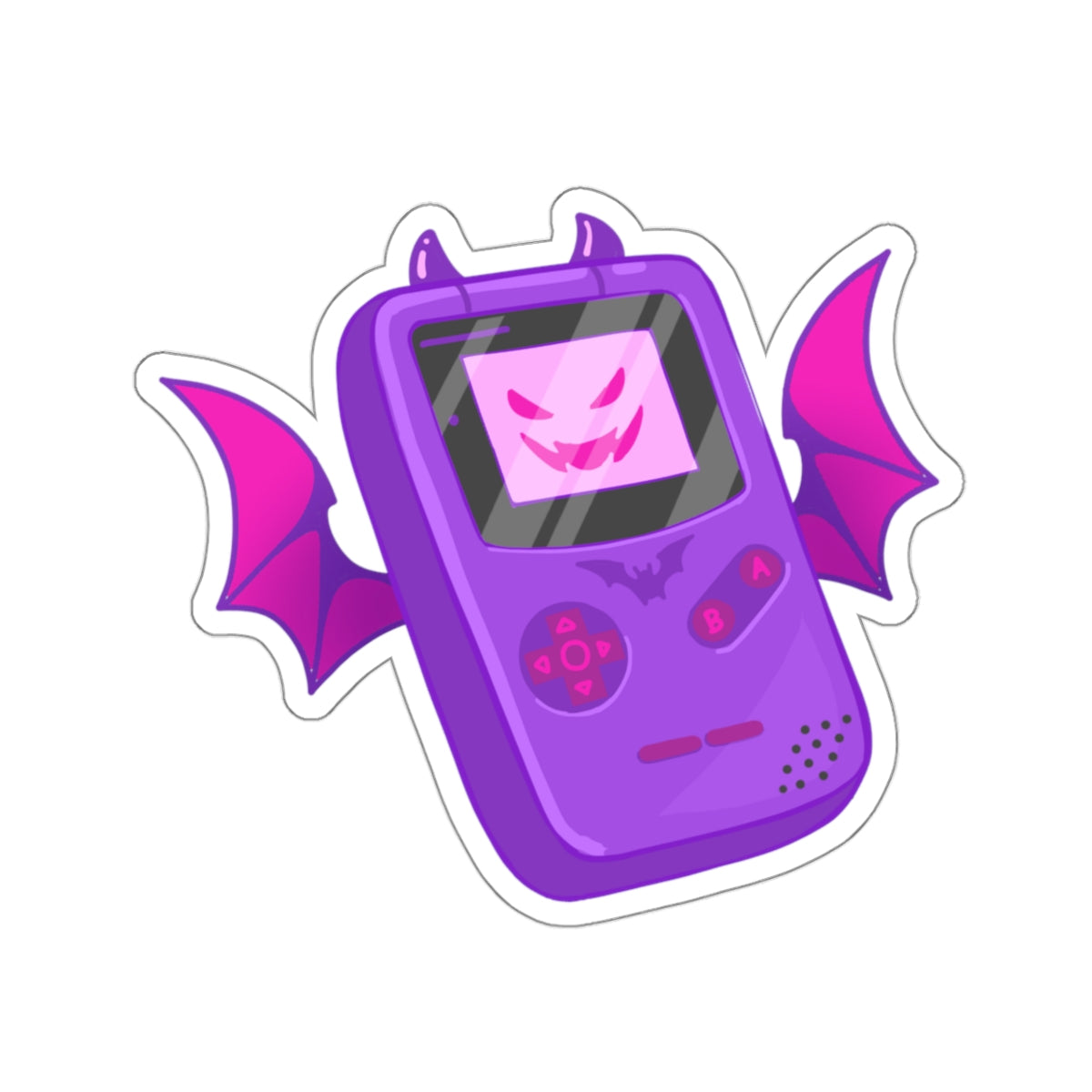 Demonic Gameboy Sticker